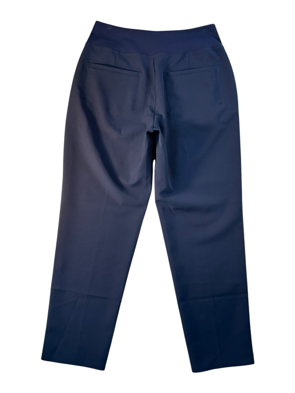 Athleta Endless High Rise Pant Navy Pull-On Stretch Slim Ankle Trouser Size 8 - Picture 3 of 9